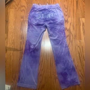 Juicy Couture Lavender  Joggers with Silver Accents
